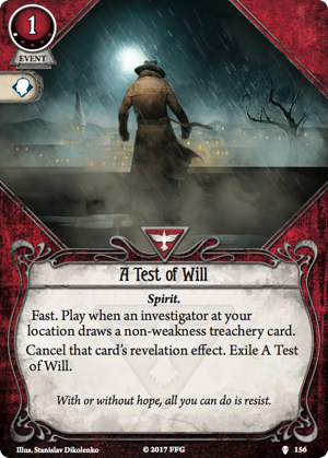 A Test of Will