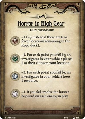 Horror in High Gear