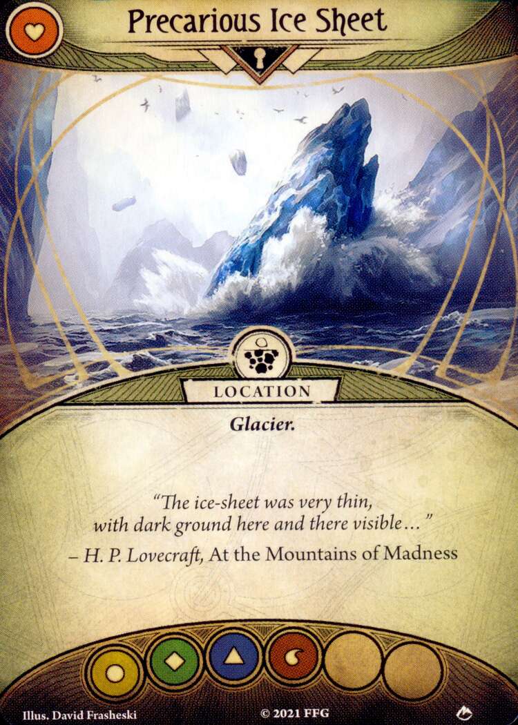 Precarious Ice Sheet