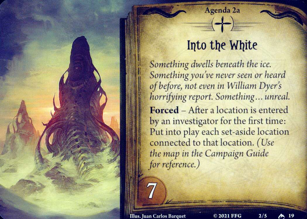 Into the White