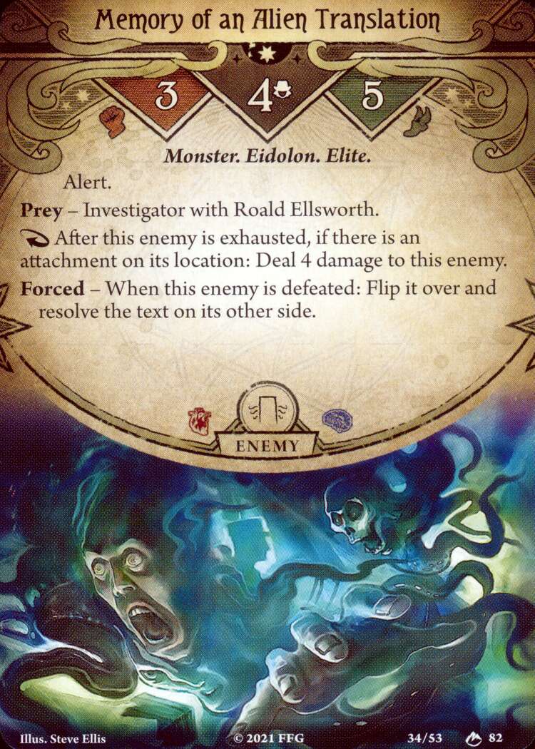 Memory of an Alien Translation
