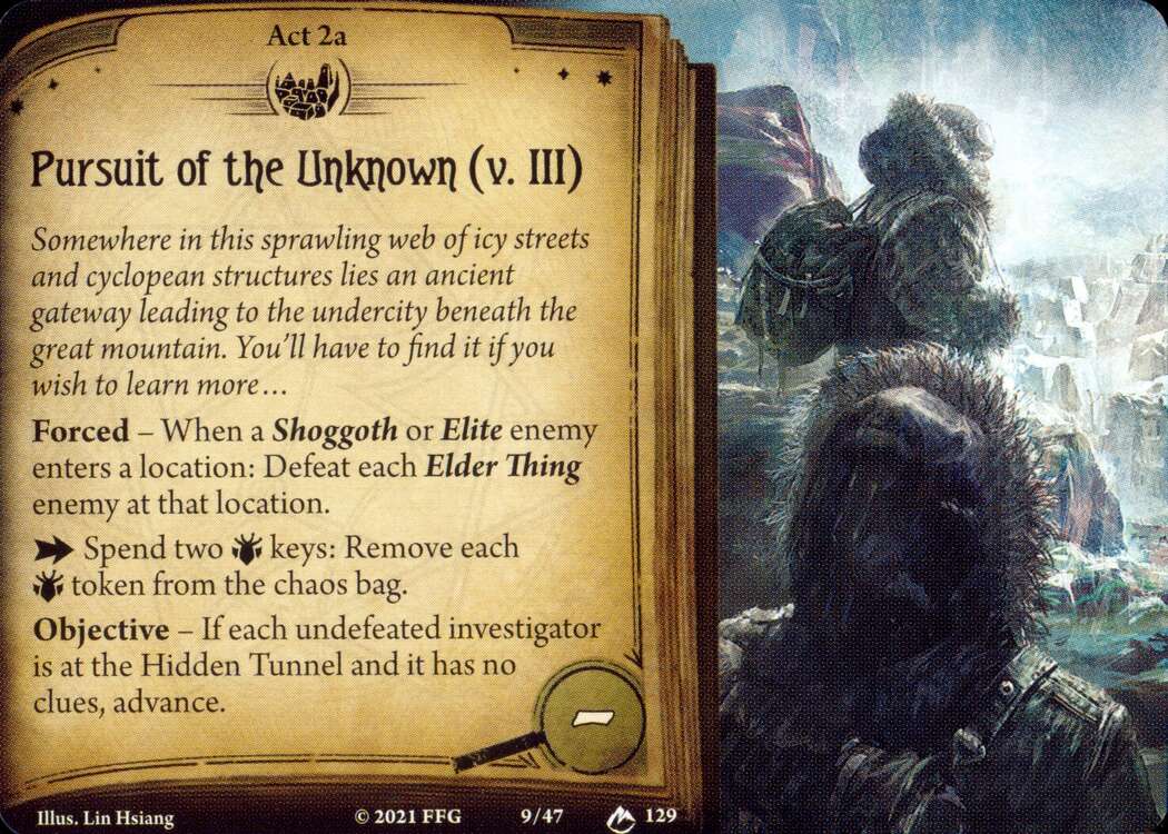 Pursuit of the Unknown (v. III)