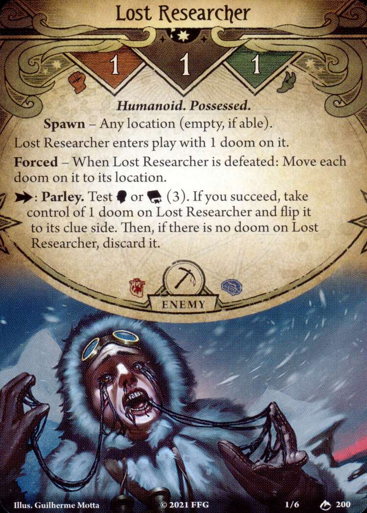 Lost Researcher