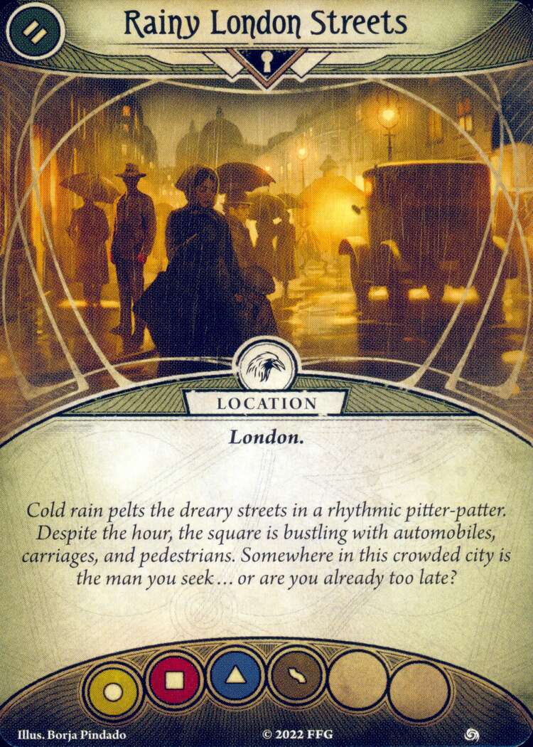 Rainy London Streets