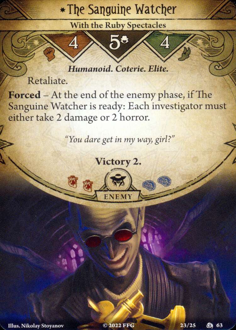 The Sanguine Watcher
