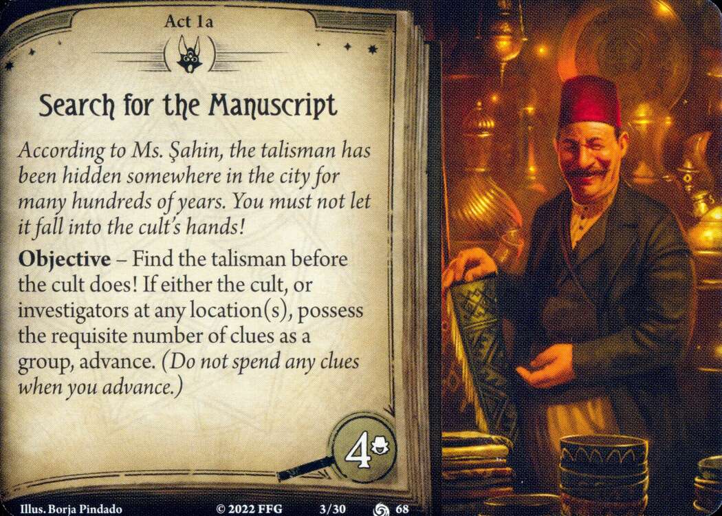 Search for the Manuscript
