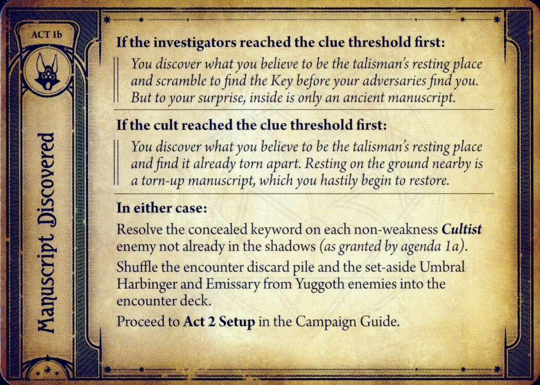 Search for the Manuscript