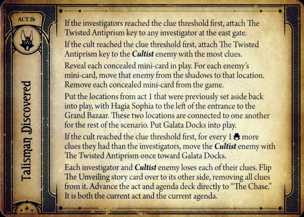 Search for the Talisman