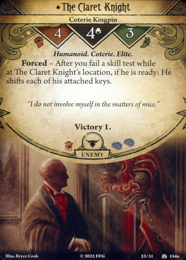 The Claret Knight