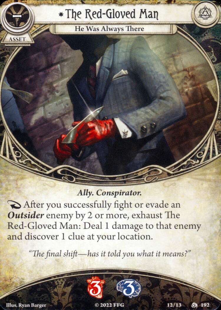 The Red-Gloved Man