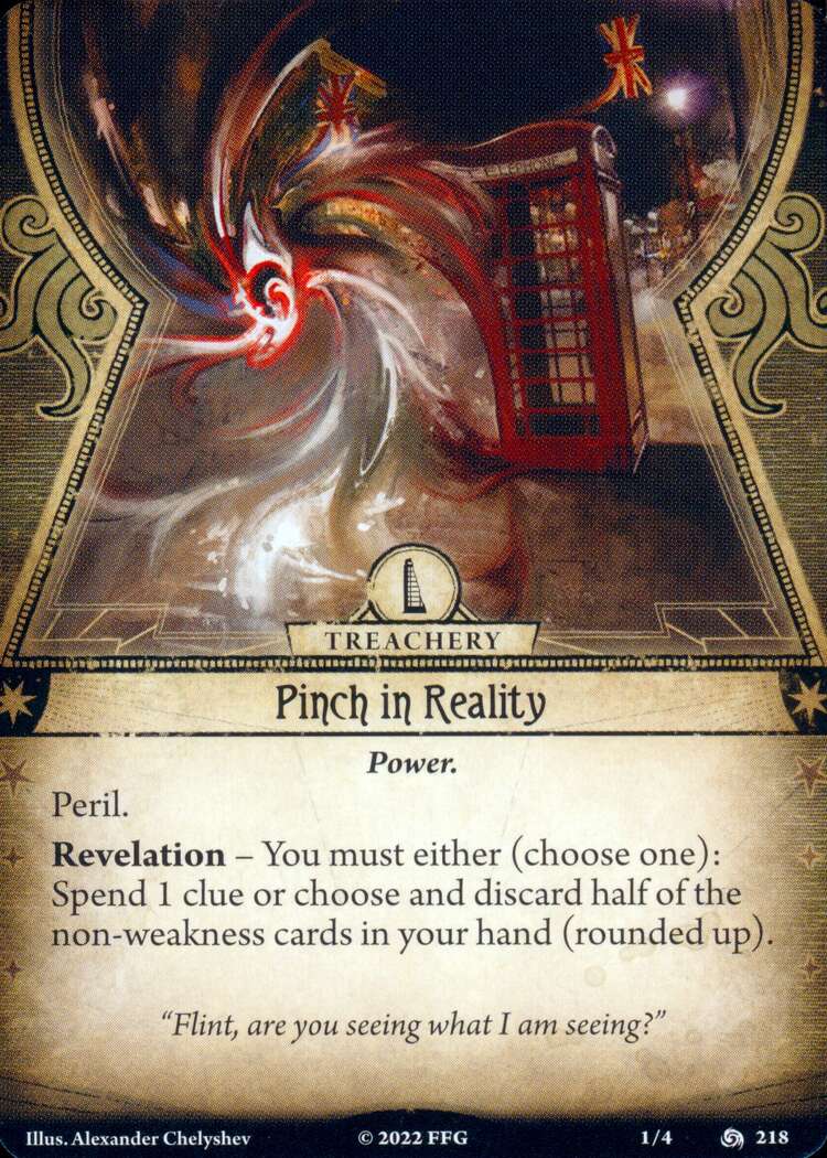 Pinch in Reality