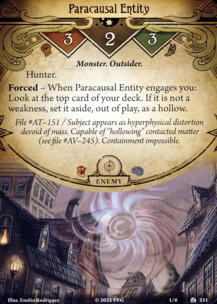 Paracausal Entity