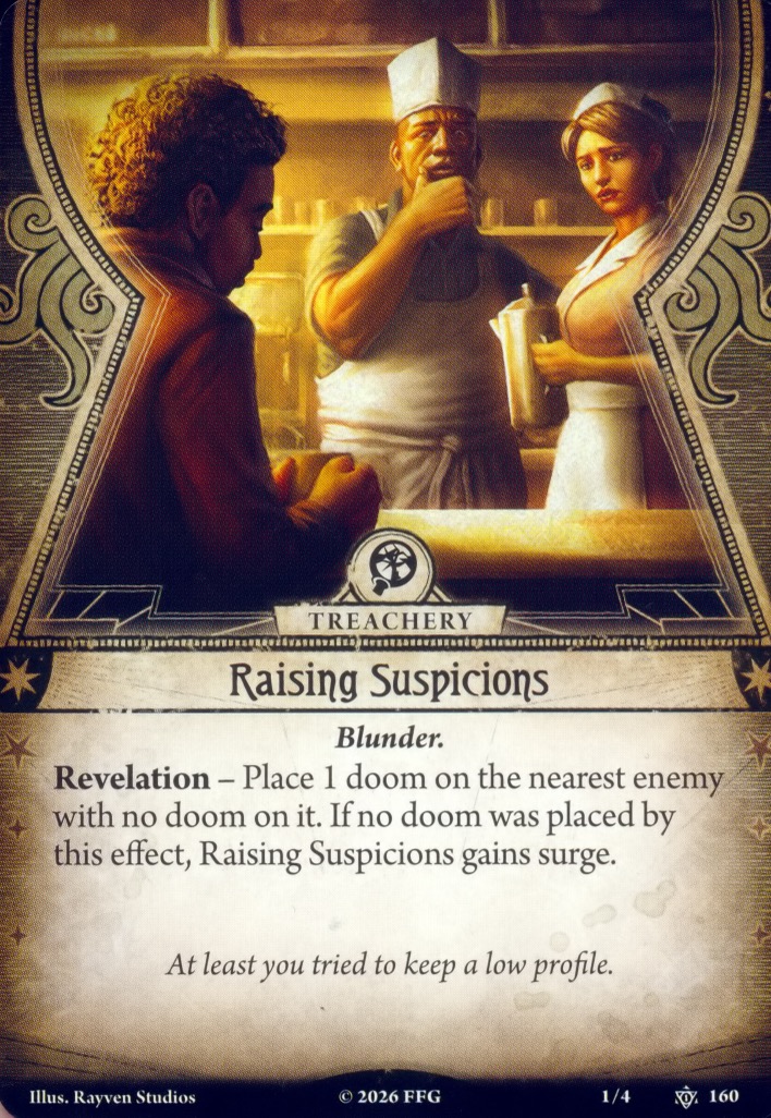 Raising Suspicions