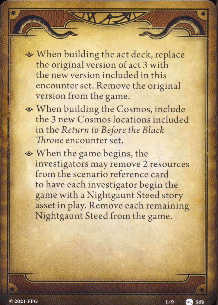 Return to Before the Black Throne