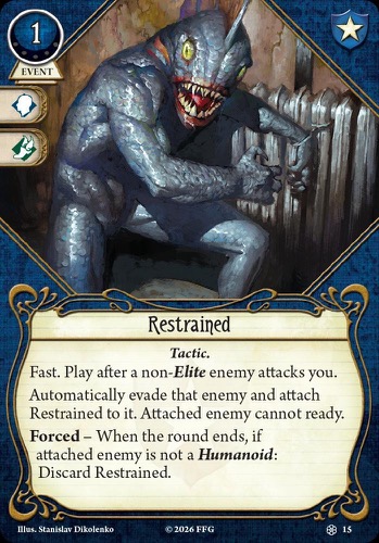 Restrained
